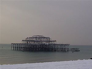 Picture of Snowy brighton - December 2010